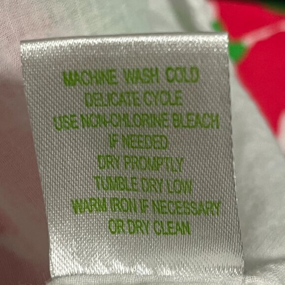 Lilly Pulitzer Womens Linnie Skirt Ants on Parade Floral Size 4 Scalloped Garden - Picture 7 of 7